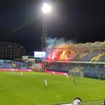 Groundhopping Podgorica Montenegro Pokal Pyro Decic