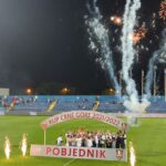 Groundhopping Podgorica Montenegro Pokal Siegerehrung