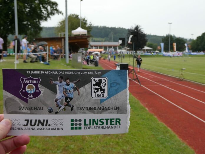 Testspiel SV Aschau Gegen TSV 1860 München 22.06.2022