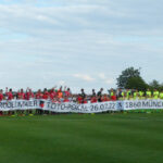 Mannschaften SV Rödelmaier Und TSV 1860 München Mit Banner Toto Pokal 1.Runde 2022 23