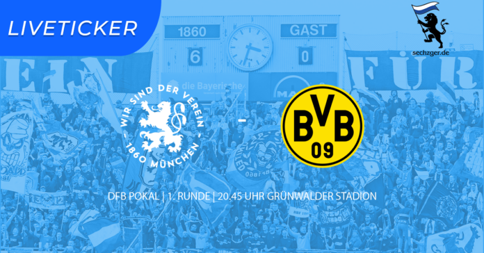 Sechzger.de Liveticker 1860 Bvb Dfb Pokal 1.runde