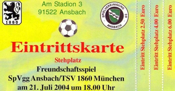 Ticket Spvgg Ansbach Tsv 1860