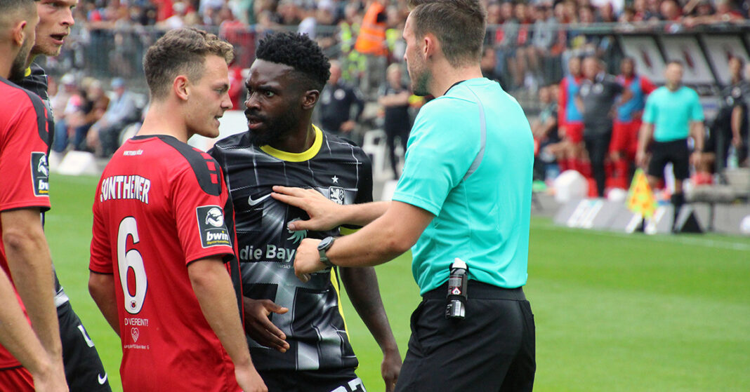 Joseph Boyamba Diskussion Viktoria Köln TSV 1860 Joseph Boyamba