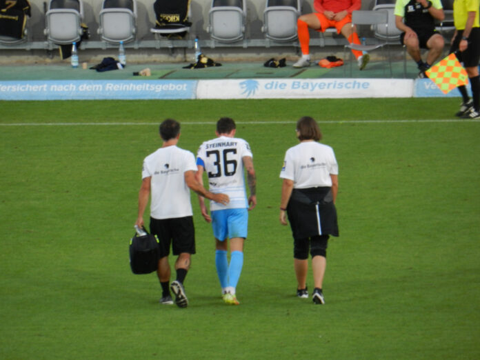 TSV 1860 SV Meppen (99) Steinhart Verletzung