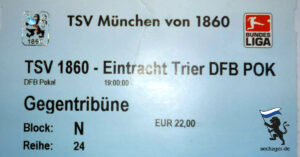 Tsv 1860 Eintracht Trier Dfb Pokal Grünwalder Stadion