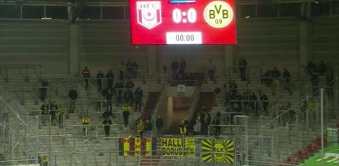 Torloses Remis zwischen Halle und Dortmund