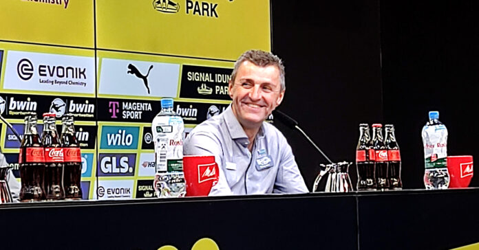 Michael Köllner Pressekonferenz Dortmund 1860
