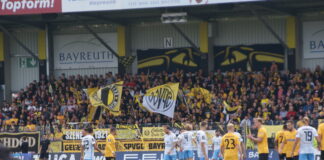 SpVgg Bayreuth TSV 1860 München Hinspiel der 3.Liga 2022-23