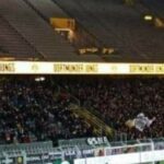 Die Fans des VfL Osnabrück bei der Partie gegen den BVB II im Westfalenstadion.