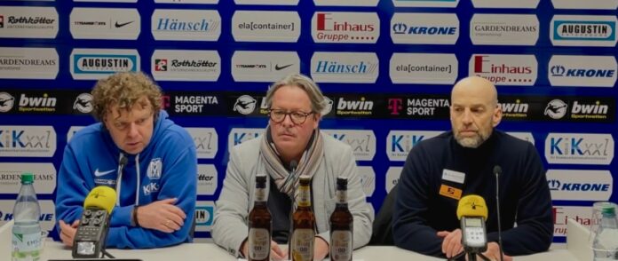 Pressekonferenz SV Meppen TSV 1860 München 22.Spieltag 2022 23