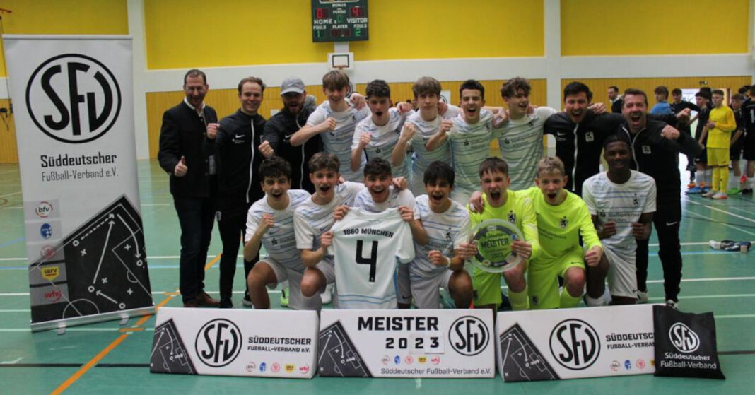 Tsv 1860 U15 Futsal Süddeutscher Meister