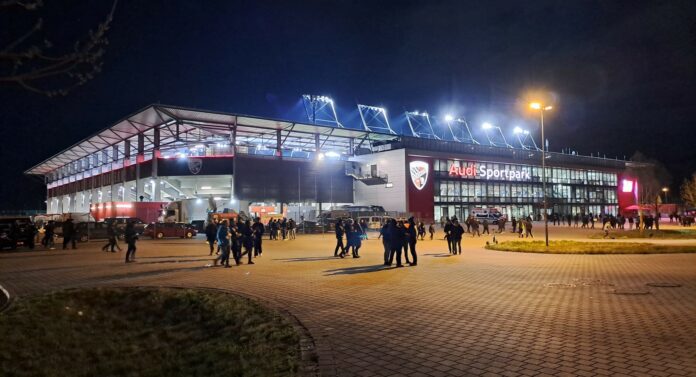 Audi Sportpark Stadion FC Ingolstadt Nach Dem Spiel Gegen TSV 1860 München