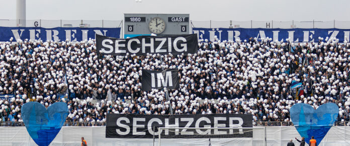 Sechzig Im Sechzger Choreo Im Grünwalder Stadion