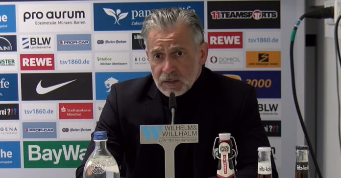 Tsv 1860 Vfl Osnabrück Pressekonferenz Maurizio Jacobacci
