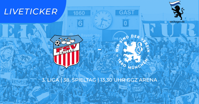 sechzger.deL´Liveticker FSV Zwickau - TSV 1860 München 38.Spieltag sechzger.deL´Liveticker FSV Zwickau - TSV 1860 München 38.Spieltag