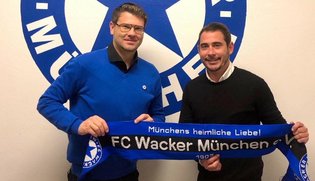 Florian Hahn Trainer Sportlicher Leiter FC Wacker München