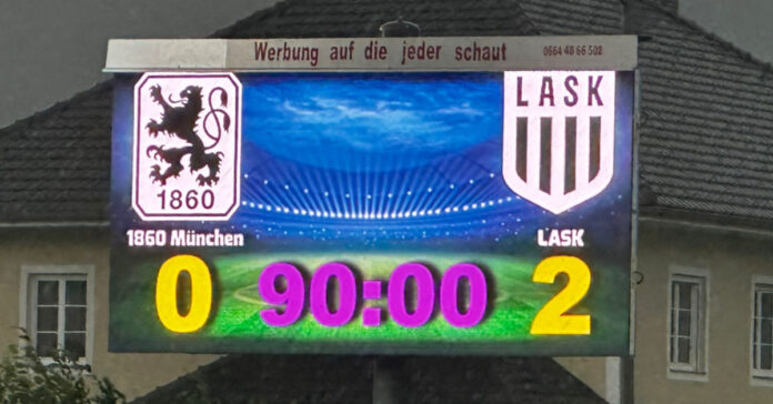 1860 Lask Ergebnis