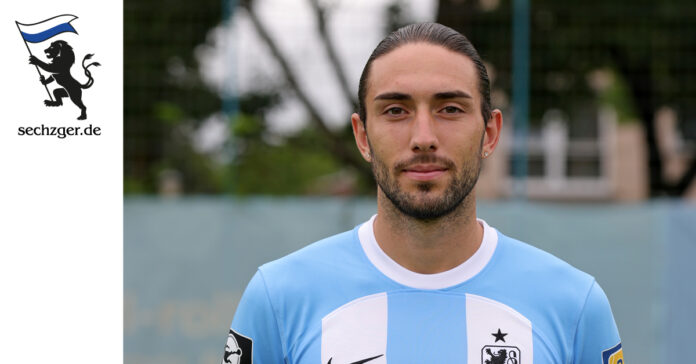 37 Marlon Frey TSV 1860 München Saison 2023/24 3.Liga