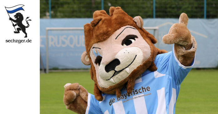MA Sechzgerl TSV 1860 Sechzgerl Maskottchen