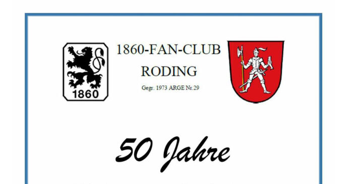 TSV 1860 Fanclub Roding Rodinger Löwen Titelbild TSV 1860 Fanclub Roding Rodinger Löwen