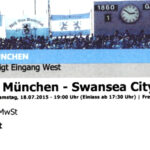 18.07.2015: TSV 1860 unterliegt Swansea City in Giesing TSV 1860 Swansea City Ticket