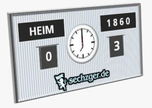 0 3 Spielstand Auswärtsspiel TSV 1860 München Liveticker Sechzger.de