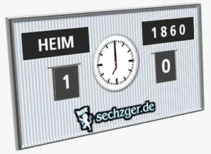 1 0 Spielstand Auswärtsspiel TSV 1860 München Liveticker Sechzger.de