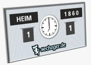 1 1 Spielstand Auswärtsspiel TSV 1860 München Liveticker Sechzger.de