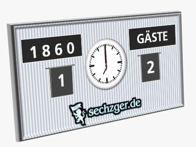 1 2 Spielstand Heimspiel TSV 1860 München Liveticker Sechzger.de