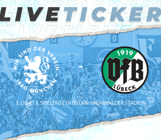 Sechzger.de liveticker 3.liga 3.spieltag tsv 1860 münchen vfb lübeck