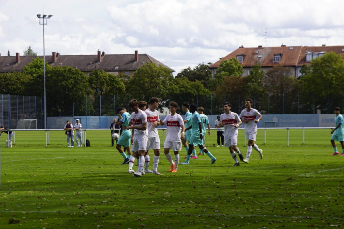 TSV 1860 München U17 VfB Stuttgart U17 Bundesliga Süd Südwest 01.09.2023 Torjubel