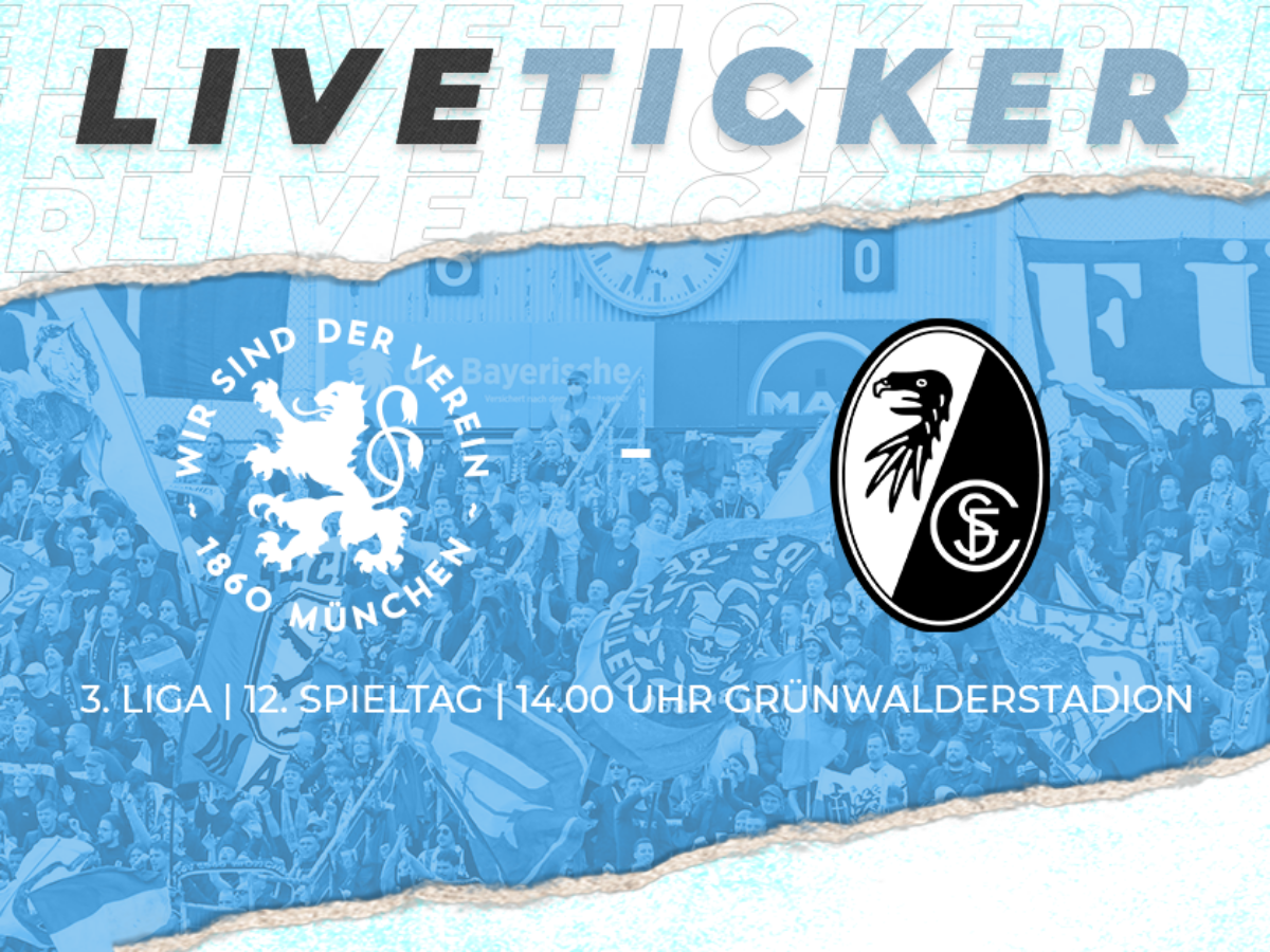 Liveticker: TSV 1860 München - SC Freiburg II (12.Spieltag)