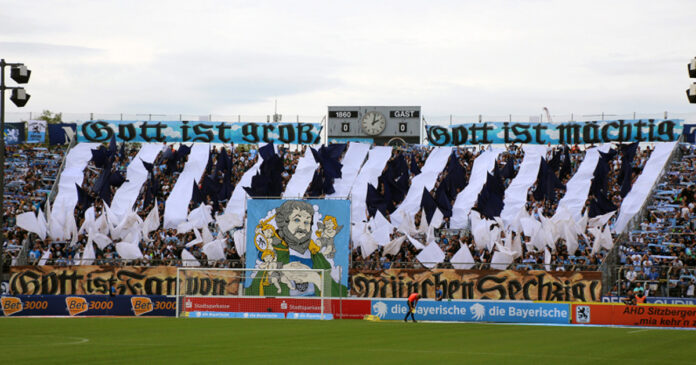 Tsv 1860 Dynamo Dresden Choreo Choreographie Gott