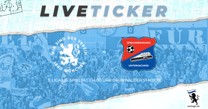 Sechzger.de.liveticker.3.liga.16.spieltag.tsv.1860.münchen.unterhaching