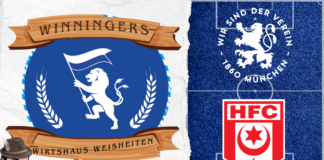 Winningers Wirtshaus Weisheiten TSV 1860 Hallescher FC