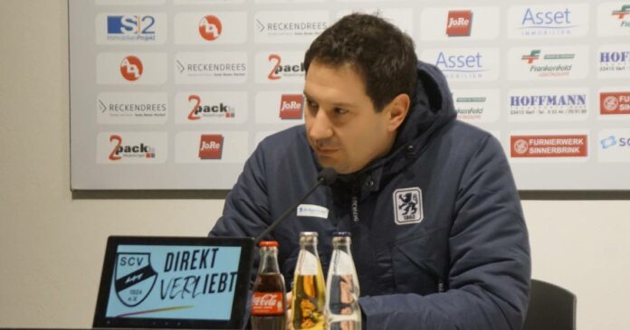 Sc Verl Tsv 1860 Pressekonferenz Argirios Giannikis mit allem reingeworfen