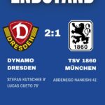 Dynamo Dresden TSV 1860 Fotogalerie (1)