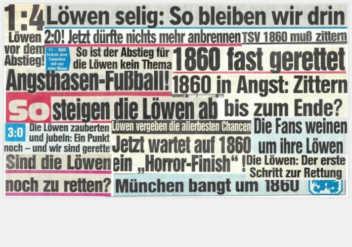 BILD Die Löwen und der Boulevard