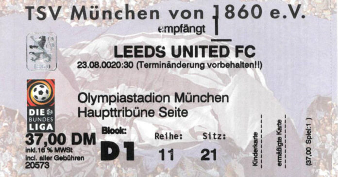 TSV 1860 Leeds United Champions League