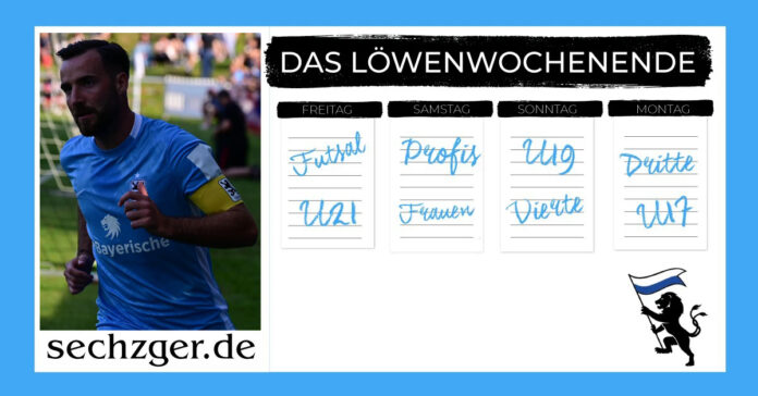 Tsv 1860 Sechzig Wochenende Profis U21 Dritte III Vierte IV NLZ U19 U17 Löwinnen Löwen