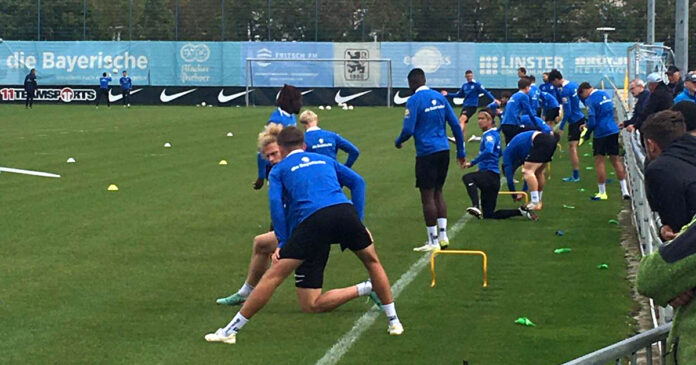 TSV 1860 Training Philipp Jacobsen