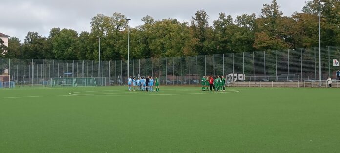 Löwinnen beim Heimspiel gegen den FC Fasanerie-Nord.