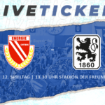 Liveticker: Energie Cottbus – TSV 1860 München (12.Spieltag)