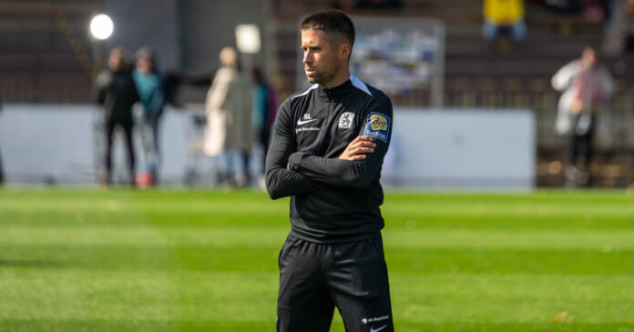 Stefan Lex auf dem Trainingsplatz