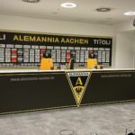 Gegnervorstellung 25/26: Aachener Turn- und Sportverein Alemannia 1900 e.V. Presseraum im Aachener Tivoli