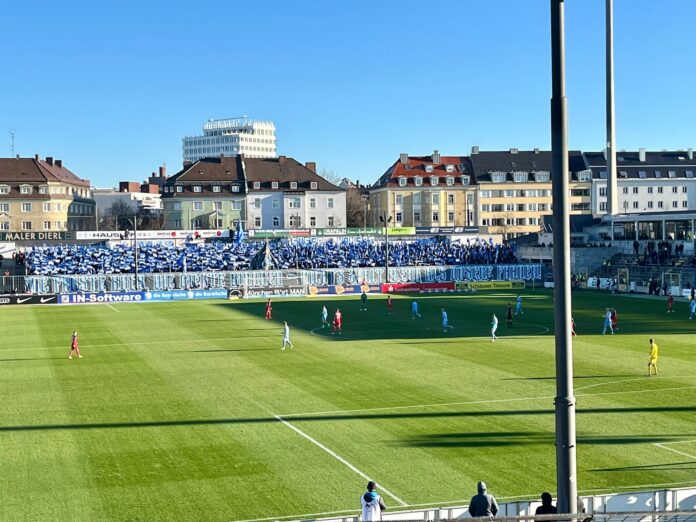 Choreo der Hansa Rostock Fans im GWS 24/25