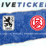 sechzger.de Liveticker TSV 1860 München Rot-Weiss Essen 36-Spieltag 2024-25 3-Liga