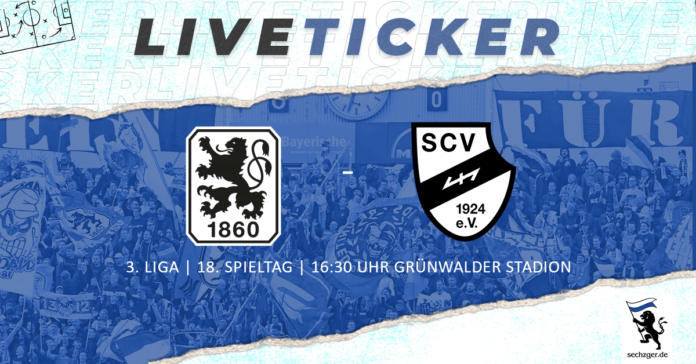 sechzger.de Liveticker TSV 1860 München SC Verl 18-Spieltag 2024-24 3-Liga