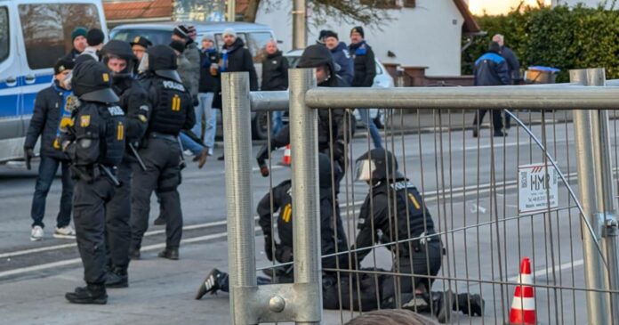 Polizei Polizeigewalt 1860 Saarbrücken