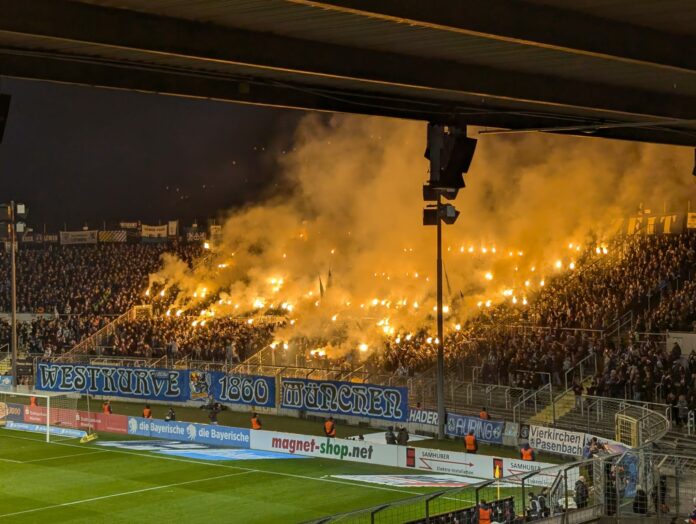 1860 Debakel Pyro Bielefeld